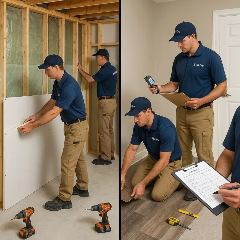 Repairs and Reconstruction process in Christiana, TN