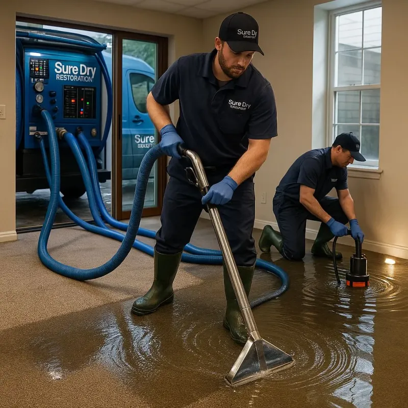Water Extraction and Removal process in Christiana, TN